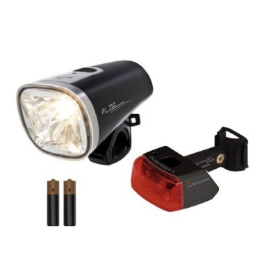 Sigma Sport, Beleuchtung, Lichtset, FL 710 Vorderlicht und CUBERIDER II R�cklicht, mit STVZO, UVP: 29,95 �, (HstNr = 14120)