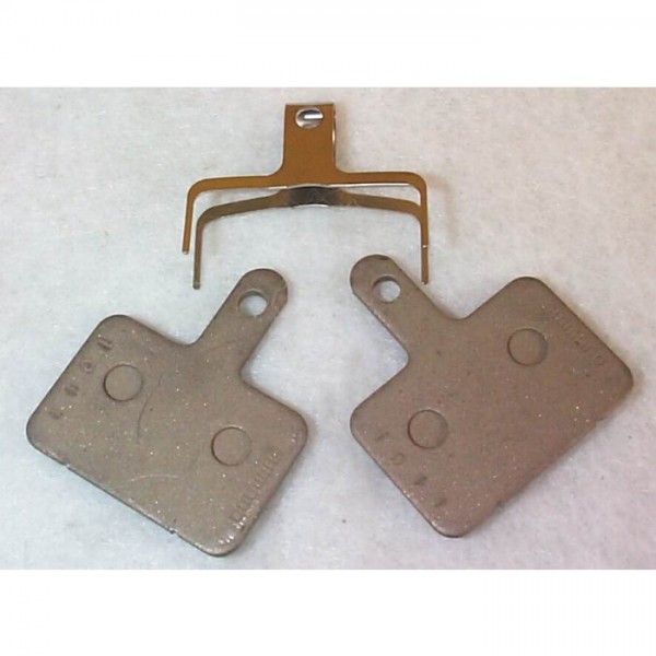 Shimano, Bremsbelag, Scheibe, Kunstharzbremsbelag B01S, mit Feder, BR-M416, (HstNr = Y8FH98030)