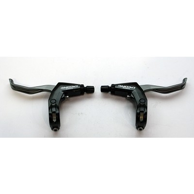 Shimano, Bremsgriffpaar V-Bremse, DEORE, BL-M590, schwarz, mit Z�gen und H�llen, Originalverpackt