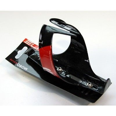 ELITE, Flaschenhalter, MORO D�ELITE ROSSO CARBON, rote Grafik, UVP: 59 EUR