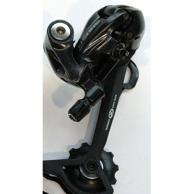 Shimano, Schaltwerk, DEORE, RD-M591-L, SGS 9-Speed, schwarz, Top normal (Standard), Originalverpackt