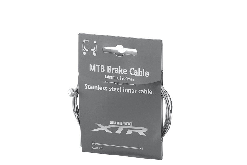 Shimano Bremszug MTB XTR 1.6x1700 Edelsahl inkl. Endkappe