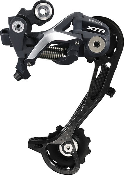 Shimano Schaltwerk, DEORE XTR, RD-M972 Carbon SHADOW, SGS 9-Speed, Top normal ,Lang, Originalverpackt